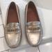Coach Shoes | Coach Leather Loafers-Size 6.5 | Color: Gold | Size: 6.5