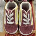 Vans Shoes | Infant Vans Old Skool Crib Shoes Two Tone Size 3 | Color: Pink/Yellow | Size: 3bb