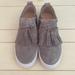 Kate Spade Shoes | Kate Spade Suede & Fringed Sneakers. 6.5m | Color: Gray | Size: 6.5