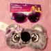 Disney Accessories | Girls Disney Sunglasses And Sleep Mask | Color: Purple | Size: Osg