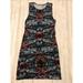 Free People Dresses | Free People Butterfly Effect Black And Blue Print Dress Size Medium | Color: Black/Blue | Size: M