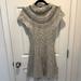 Free People Dresses | Free People Knit Sweater Dress | Color: Gray | Size: S