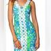 Lilly Pulitzer Dresses | Lilly Pulitzer Size 00 Trudy Shift Dress In Go Go Green | Color: Blue/Green | Size: 00