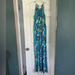 Lilly Pulitzer Dresses | Lilly Pulitzer Maxi Dress | Color: Blue/Green | Size: Xs