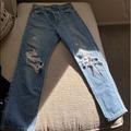 Levi's Jeans | Levi Denim Distressed Jeans | Color: Blue | Size: 25