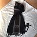 Gucci Accessories | Gucci Scarf 100%Wool Scarf Muffler | Color: Black/Tan | Size: Os