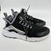 Nike Shoes | Nike Air Huarache Run Ultra Se Athletic Running Shoes Black Women's 8.5 | Color: Black | Size: 8.5