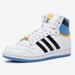 Adidas Shoes | Adidas Originals Top Ten Hi Sneakers Shoes White Black Blue Fz5887 Men Size 12 | Color: Black/Blue/White | Size: 12