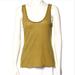 Gucci Tops | Gucci Authentic Olive Green Tank Top | Color: Green/Yellow | Size: S