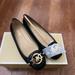 Michael Kors Shoes | Michael Kors Fulton Moc Flat Shoes Size 5 | Color: Black | Size: 5