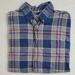 J. Crew Shirts | J. Crew Men's Button Down 100% Cotton Quality Woven Long Sleeve Shirt | Sz M | Color: Blue/Gray | Size: M