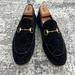 Gucci Shoes | Gucci Jordaan Gg Velvet Loafer 10 | Color: Black | Size: 10