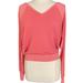 Free People Tops | Free People We The Free Santa Clara Coral Pink Oversized Thermal Top Womens Xs | Color: Orange | Size: Xs