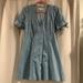 Madewell Dresses | Madewell Denim Dress Size 6 | Color: Blue | Size: 6