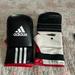 Adidas Accessories | Adidas (Boxing)Training Gloves Size S/M Good Used | Color: Black/Red | Size: Os