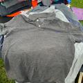 American Eagle Outfitters Shirts | American Eagle Polo | Color: Gray/Purple | Size: M