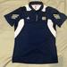 Adidas Tops | Adidas Women’s Notre Dame University Fighting Irish Climalite Polo Size Large | Color: Blue/Gold | Size: L