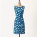 Anthropologie Dresses | Anthropologie Tabitha Watercolored Gems Shift Dress | Color: Blue/White | Size: 12