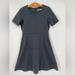 Athleta Dresses | Athleta Fit And Flare Dress | Color: Gray | Size: M