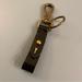 Madewell Accessories | Madewell Key Fob Black Leather | Color: Black/Gold | Size: Os