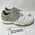 Adidas Shoes | Adidas Mens Sz 10.5 Adipower 4orged Boost Golf Shoes White Gray | Color: Gray/White | Size: 10.5
