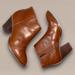 J. Crew Shoes | J. Crew Leather Side Zip Ankle Boot Bootie Sz 7 - Cognac | Color: Brown/Gold | Size: 7