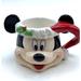 Disney Dining | Disney Parks Mickey Mouse Santa Mug/Candle Holder | Color: Black/Red | Size: 3 Inches High