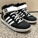 Adidas Shoes | Adidas Varial Mid Skateboarding Shoe | Color: Black/White | Size: 6.5b