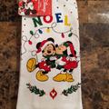 Disney Kitchen | Disney Mickey And Minnie Christmas Hand Towels | Color: White | Size: Os