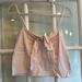 Brandy Melville Tops | Brandy Melville John Galt Pink Cropped Cami | Color: Pink | Size: Os