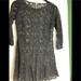 Free People Dresses | Free People Lace See Through Mini Dress | Color: Black | Size: Ask Will Put Measurements