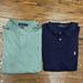 Polo By Ralph Lauren Shirts | Men’s Lot Of 2 Polo Ralph Lauren Polo Shirts | Color: Blue/Green | Size: L