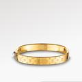 Louis Vuitton Jewelry | Louis Vuitton Nanogram Bracelet Gold Size Medium | Color: Gold | Size: Medium