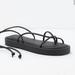 American Eagle Outfitters Shoes | Black Tie-Up Sandals | Color: Black | Size: 7.5