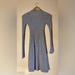 American Eagle Outfitters Dresses | Great Knit Sweater Dress | Color: Gray | Size: Xxs