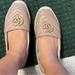 Gucci Shoes | Gucci Genuine Leather Espadrille With Double G | Color: Tan | Size: 6.5