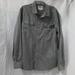 Levi's Shirts | Levi's White Tab Denim Shirt Men’s Gray Wash Button Up Shirt Size Xxlarge | Color: Gray | Size: Xxl