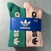 Adidas Underwear & Socks | Adidas Men’s Crew Socks 6/Pack Multicolor | Color: Green/White | Size: Shoe Size 6-12