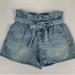 American Eagle Outfitters Shorts | American Eagle Outfitters Women's Paper Bag Mom Denim Shorts 2 High Rise Waist | Color: Blue | Size: 2