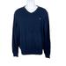 American Eagle Outfitters Sweaters | American Eagle Sweater Men Large Blue Athletic Fit Long Sleeve V-Neck Aeo | Color: Blue | Size: L