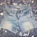 American Eagle Outfitters Shorts | American Eagle Y2k Midi Super Stretch Jean Shorts Light Wash Size 2 | Color: Blue | Size: 2