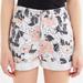 Urban Outfitters Shorts | Bdg Urban Outfitters High-Rise Pink Boho Floral Denim Mom Shorts 25 | Color: Gray/Pink | Size: 25