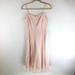 J. Crew Dresses | J Crew Dress A Line Sleeveless Metallic Cotton Blend Light Pink Size 4 | Color: Pink | Size: 4