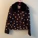 Kate Spade Jackets & Coats | Kate Spade Girls Black With Gold Dots Jacket | Color: Black/Gold | Size: 6g