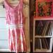 Free People Dresses | Fp X Dp Sherbet Tie Dye Dress Free People Custom Color Taylor Swift Daisy 10 | Color: Pink/White | Size: 10