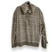 Converse Shirts | Converse Mens Hoodie Jackets Xl Beige Olive Long Sleeve Pullover Pocket Striped. | Color: Tan/White | Size: Xl