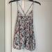 American Eagle Outfitters Tops | Flowy Floral Tank | Color: Blue/Cream/Red/Tan | Size: M