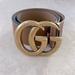 Gucci Accessories | Gucci Leather Gg Marmont Belt - Size 24/ 70 Gucci Like New | Color: Brown/Tan | Size: 70