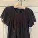 Madewell Dresses | Long Black Dress Button Closure | Color: Black | Size: Xxs