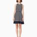 Kate Spade Dresses | Kate Spade Navy & White Stripe Ponte Fit & Flare Dress Size 6 | Color: White | Size: 6
